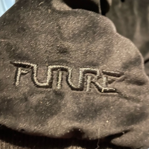 Black womens coat size large by Future - Picture 2 of 5